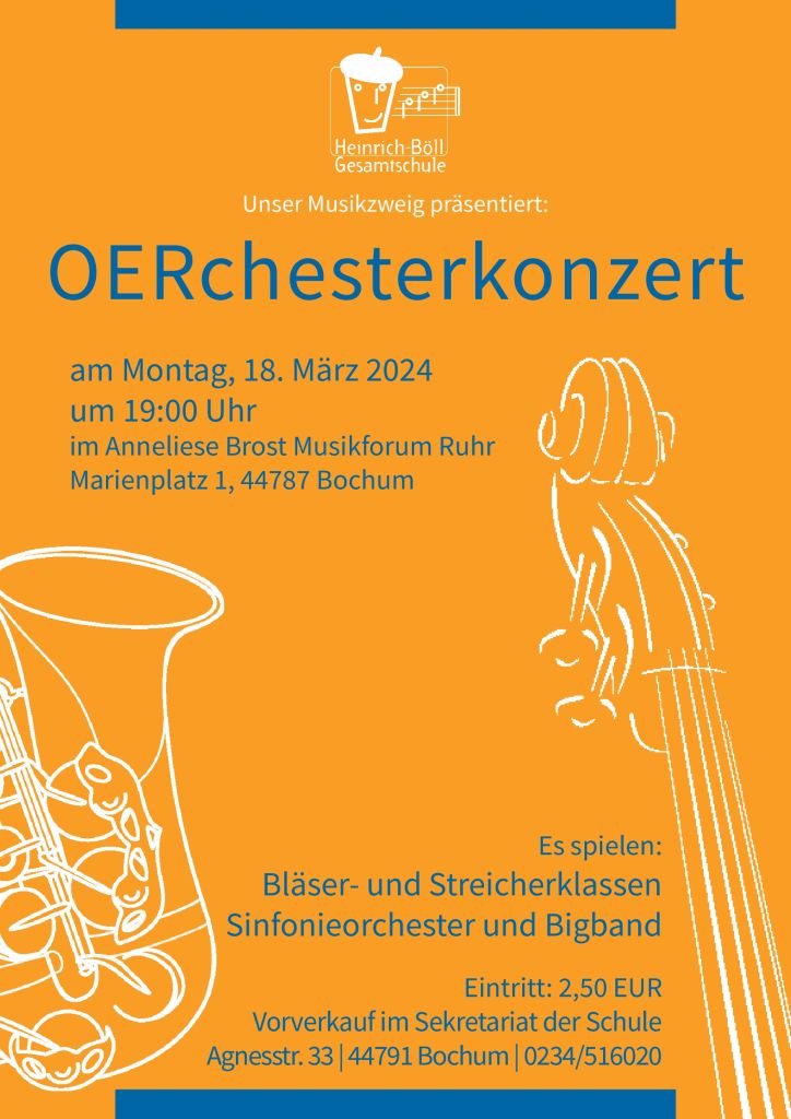 Plakat Oerchesterkonzert 2024